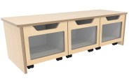 Opbergbank rolbakken B120xD42xH40 cm Berken Tangara Groothandel voor Kinderopvang inrichting3